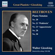Great Pianists: Walter Gieseking | Naxos - Historical 8112063
