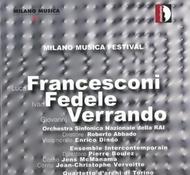 Milano Musica Festival 5: Francesconi / Fedele / Verrando | Stradivarius STR33891
