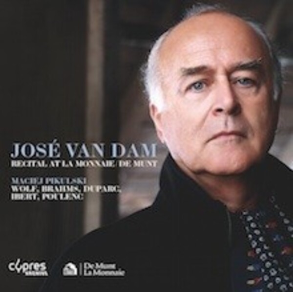 Jose van Dam: Recital at La Monnaie de Munt (1997) | Cypres CYP8604