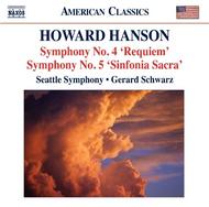 Howard Hanson - Symphonies Nos 4 & 5 | Naxos - American Classics 8559703