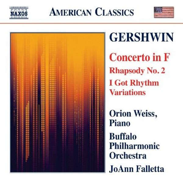 Gershwin - Concerto in F, Rhapsody, I Got Rhythm | Naxos - American Classics 8559705