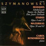 Szymanowski - Masques, Etudes, Mazurkas | Delos DE1002
