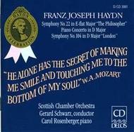 Haydn - Symphonies Nos 22 & 104, Piano Concerto No.2 | Delos DE3061