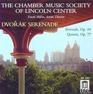 Dvorak - Serenade for Winds, String Quintet | Delos DE3152