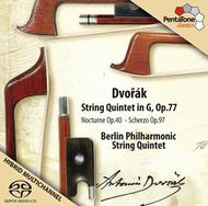 Dvorak - String Quintet, Nocturne, Scherzo | Pentatone PTC5186458