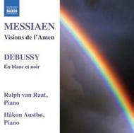 Messiaen - Visions de l�Amen / Debussy - En blanc et noir | Naxos 8572472