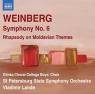 Weinberg - Symphony No.6, Rhapsody on Moldavian Themes | Naxos 8572779