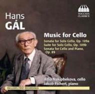 Hans Gal - Music for Cello and Piano | Toccata Classics TOCC0043