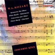 Mozart - Concertos for Oboe, Clarinet & Flute/Harp | Capriccio C10375