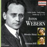 Webern - Early Songs, Lieder | Capriccio C10862