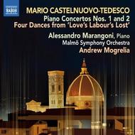 Castelnuovo-Tedesco - Piano Concertos, Four Dances from Loves Labours Lost | Naxos 8572823