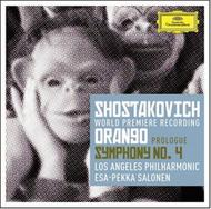 Shostakovich - Orango Prologue, Symphony No.4 | Deutsche Grammophon 4790249