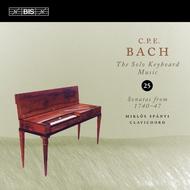 CPE Bach - The Solo Keyboard Music Vol.25: Sonatas 1740-47 | BIS BISCD1819