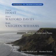 Holst / Walford Davies / Vaughan Williams - Works for Violin and Piano | EM Records EMRCD006