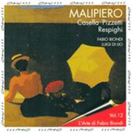 Malipiero / Casella / Pizzetti / Respighi - Works for Violin and Piano | Naive OP449202