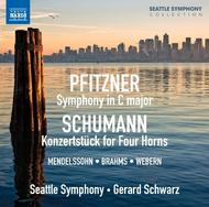 Pfitzner - Symphony in C major / Schumann - Konzertstuck / Works by Mendelssohn, Brahms & Webern | Naxos 8572770