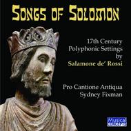 Songs of Solomon: 17th Century Polyphonic Settings by Salamone de Rossi