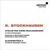 Stockhausen - Zyklus fur einen Schlagzeuger, Klavierstuck X | Wergo WER67722