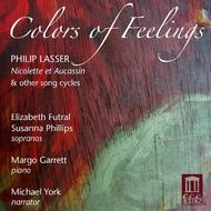 Colors of Feelings: Song Cycles by Philip Lasser | Delos DE3428