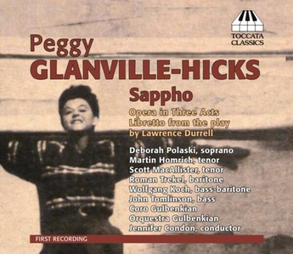 Peggy Glanville-Hicks - Sappho | Toccata Classics TOCC015455