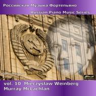 Russian Piano Music Vol.10: Mieczyslaw Weinberg | Divine Art DDA25107