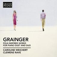 Grainger - Folk-inspired Works for Piano Duet and Duo | Grand Piano GP633