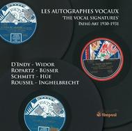 The Vocal Signatures, Pathe-Art 1930-1931 | Timpani 1C1201