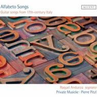Alfabeto Songs: Guitar Songs from the 17th century | Accent ACC24273