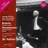 Sir Adrian Boult conducts Brahms and Mendelssohn | ICA Classics ICAC5093