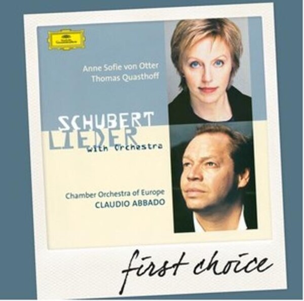 Schubert - Lieder with Orchestra | Deutsche Grammophon - First Choice 4791119
