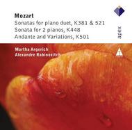 Mozart - Sonatas for 2 Pianos/Piano Duet, Andante and Variations | Warner - Apex 2564651687