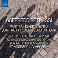 Petrassi - Partita, Divertimento, Quattro inni sacri, Coro di morti | Naxos 8572411