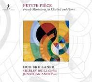 Petite Piece: French Miniatures for Clarinet and Piano | Pan Classics PC10225