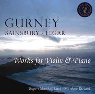 Gurney / Sainsbury / Elgar - Works for Violin & Piano | EM Records EMRCD011