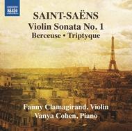 Saint-Saens - Music for Violin and Piano Vol.1 | Naxos 8572750