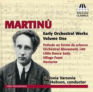 Martinu - Early Orchestral Works Vol.1 | Toccata Classics TOCC0156