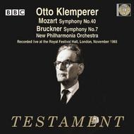 Mozart - Symphony No.40 / Bruckner - Symphony No.7 | Testament SBT21477