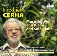 Cerha - Music for Violin and Piano / Solo Violin | Toccata Classics TOCC0199