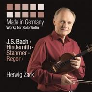 Herwig Zack: Made in Germany (Works for Solo Violin) | Avie AV2289