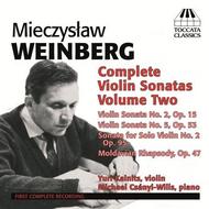 Weinberg - Complete Violin Sonatas Vol.2 | Toccata Classics TOCC0026