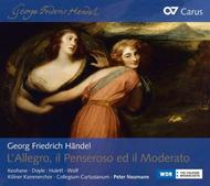 Handel - L�Allegro, il Penseroso ed il Moderato | Carus CAR83395