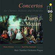 Danzi / Mozart - Concertos for Clarinet, Bassoon & Orchestra | MDG (Dabringhaus und Grimm) MDG3010365