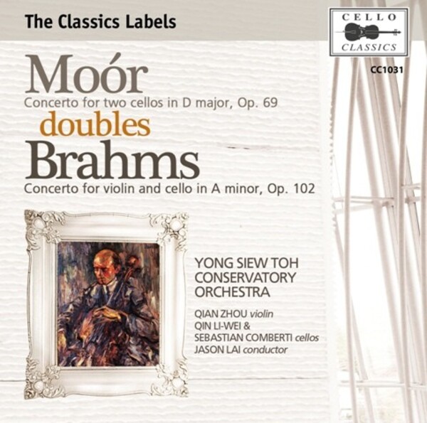 Moor doubles Brahms | Cello Classics CC1031