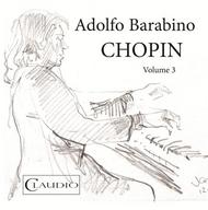 Adolfo Barabino plays Chopin Vol.3 (CD) | Claudio Records CR55852