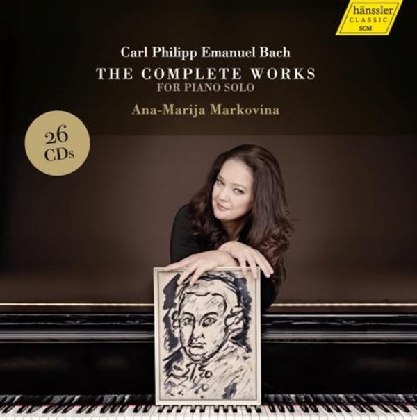 CPE Bach - The Complete Works for Piano Solo | Haenssler Classic 98003