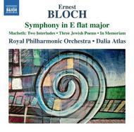 Bloch - Symphony in E flat major, Orchestral Works | Naxos 8573290