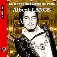 Singers of the Paris Opera: Albert Lance | Malibran CDRG203