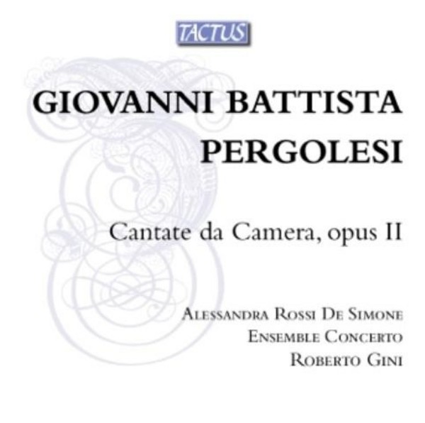 Pergolesi - Cantate da Camera, op.2 | Tactus TB711605
