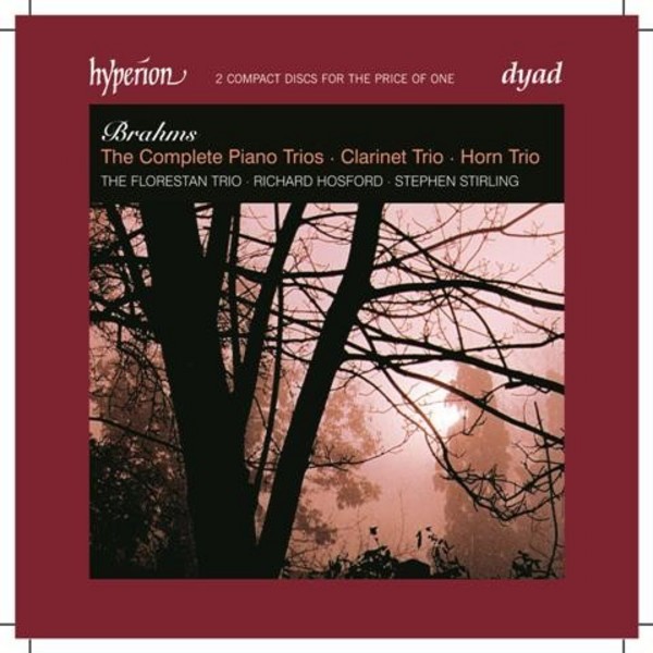 Brahms - Piano Trios, Clarinet Trio, Horn Trio | Hyperion - Dyad CDD22082