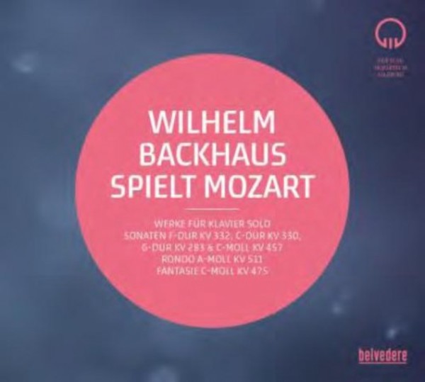Wilhelm Backhaus plays Mozart | Belvedere BVE10148